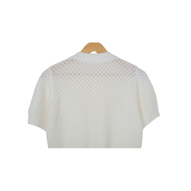 collie short-sleeved knitwear