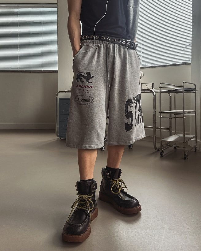 Archive Graphic Sweat Shorts