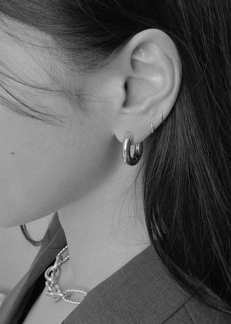 surgical bold earring