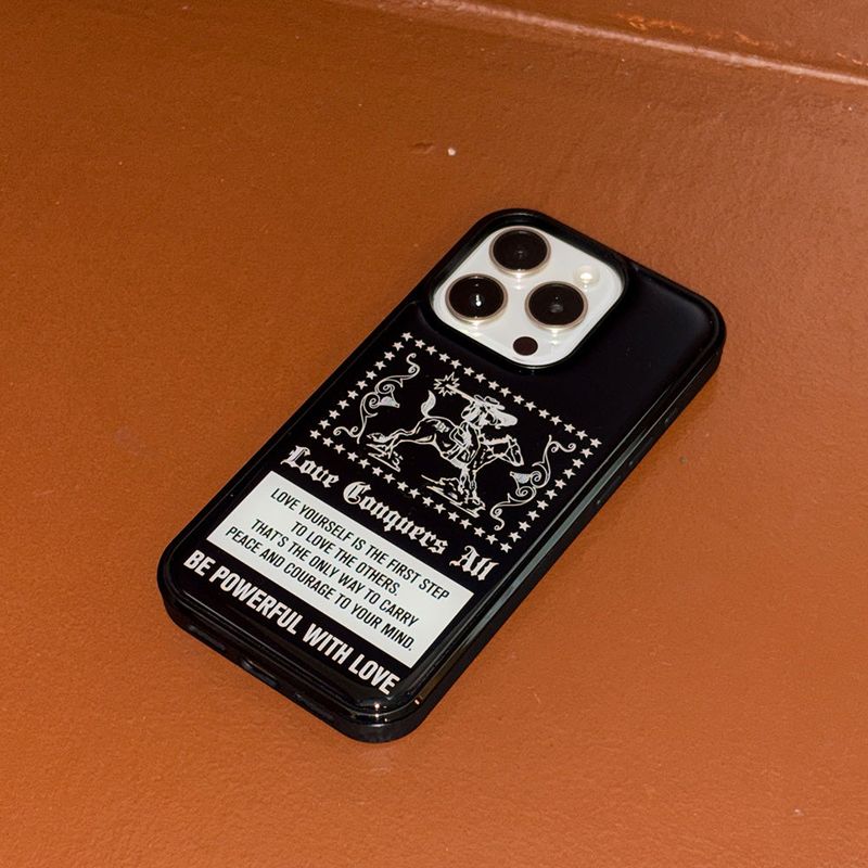 cowgirl epoxy case (black)