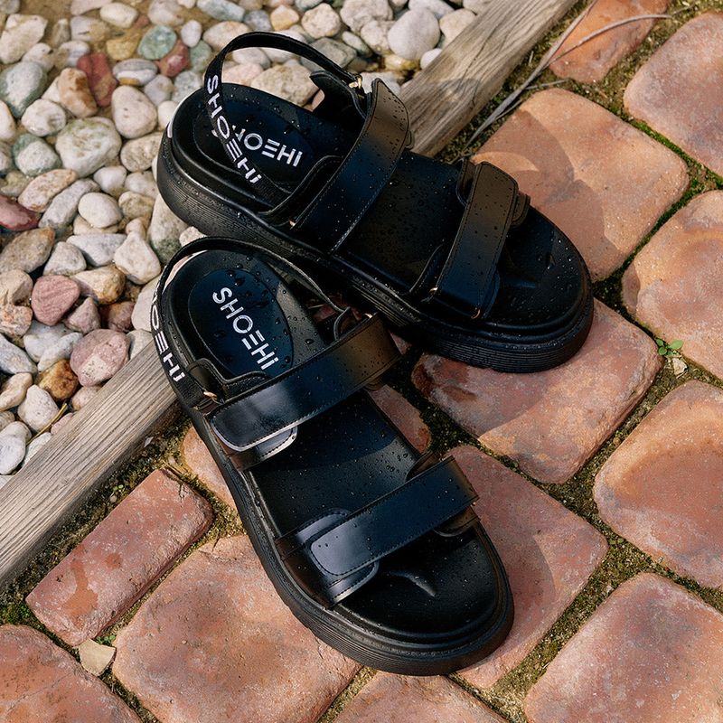 Beluga Two Strap Velcro Sandal_S0523 (2Colors)