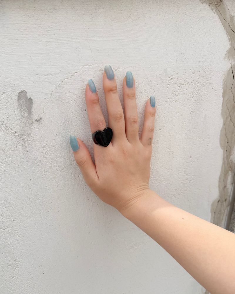 [MADE] Black Heart Ring