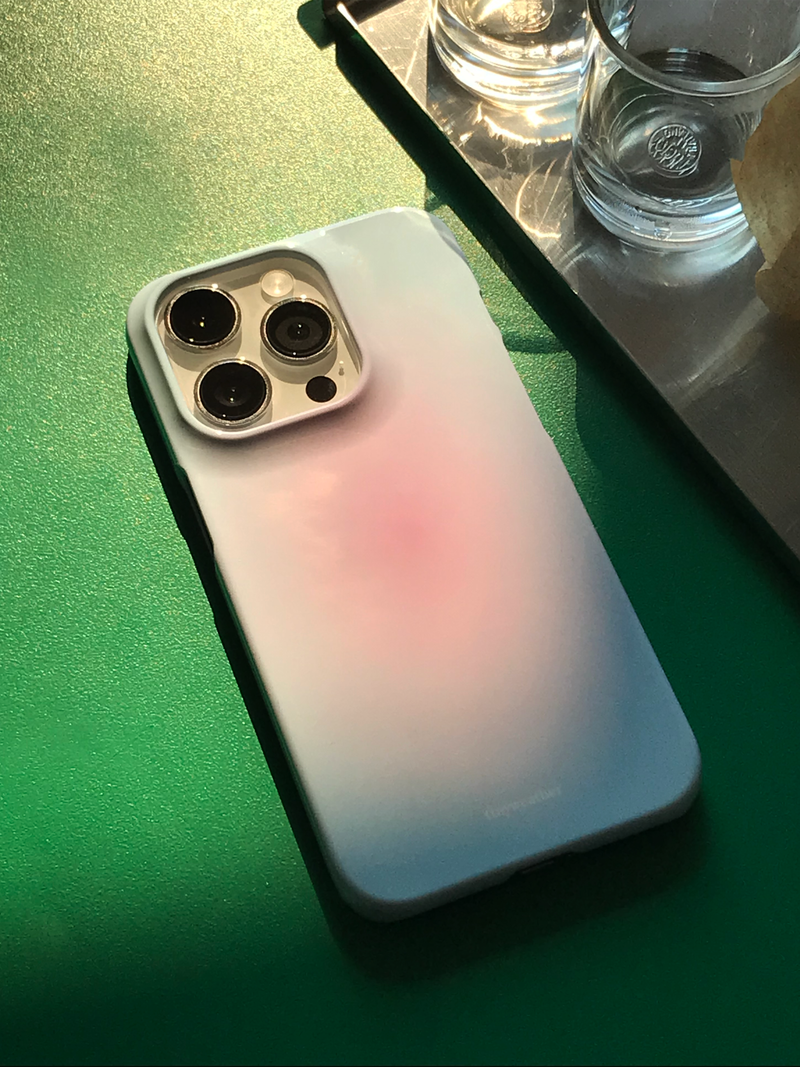 blush hard case-pink+blue