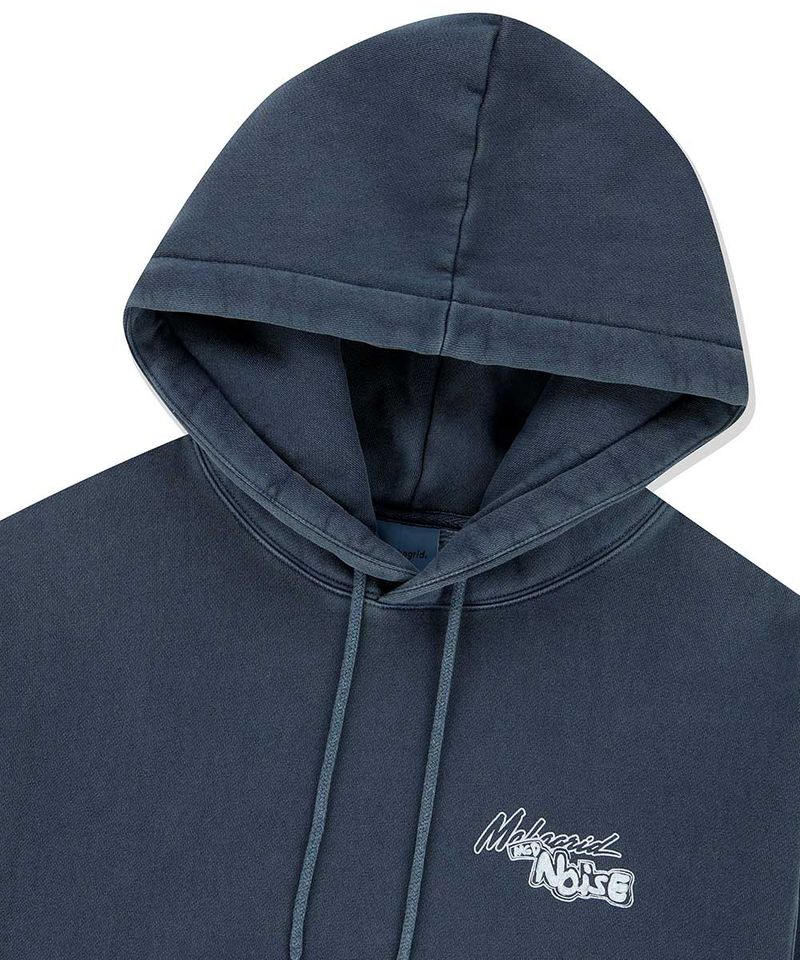 LOGO LIST PIGMENT HOODIE