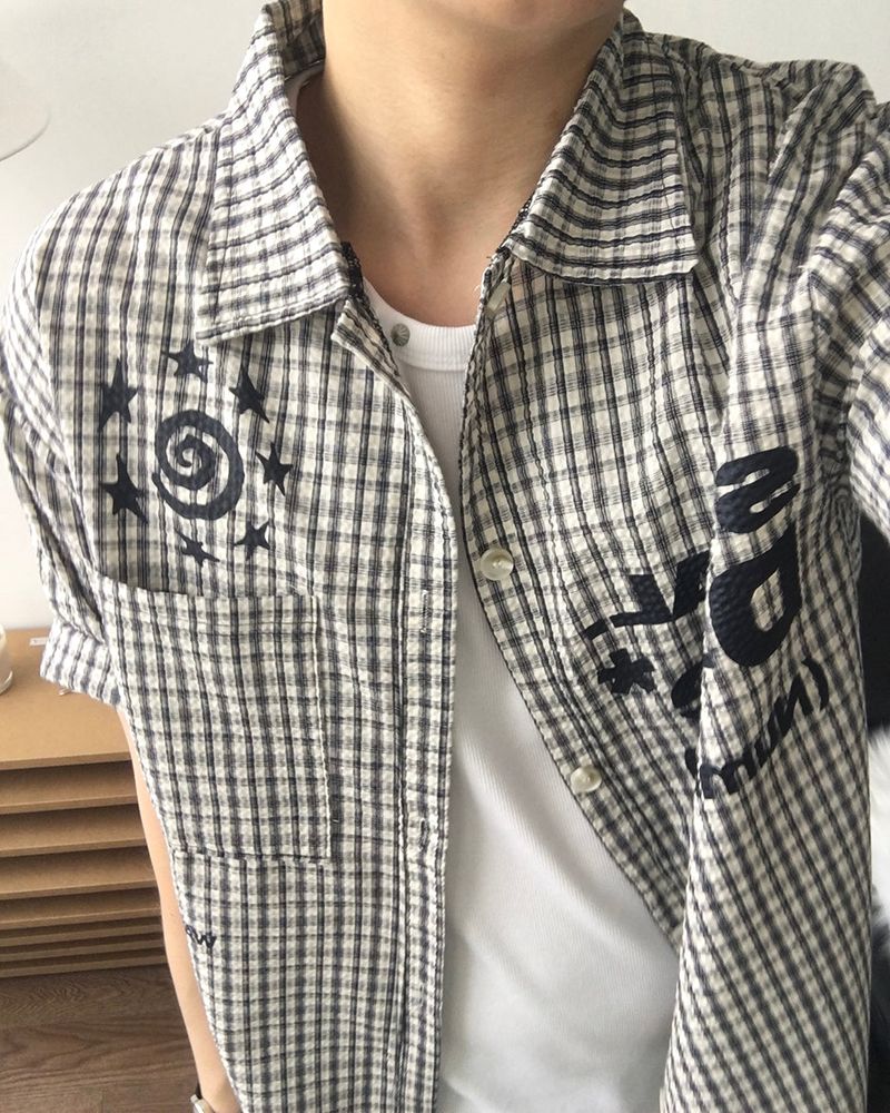 Crew Check Short Sleeve Shirt