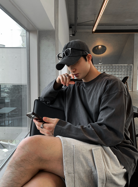 nade USA Pigment Overfit Long Sleeve T-shirt