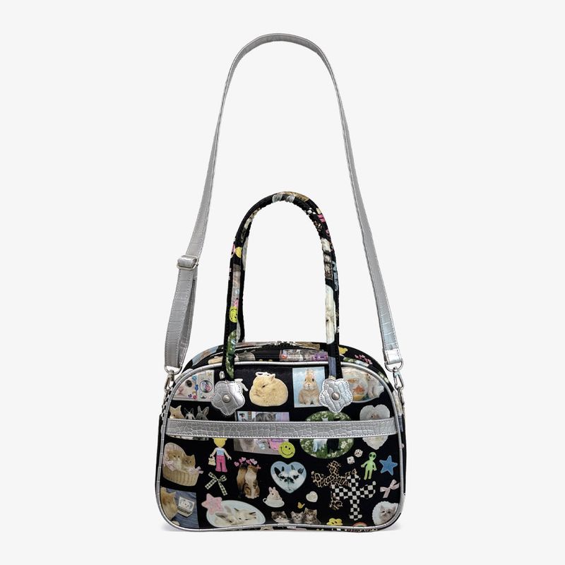 Collage Tote BAG Black