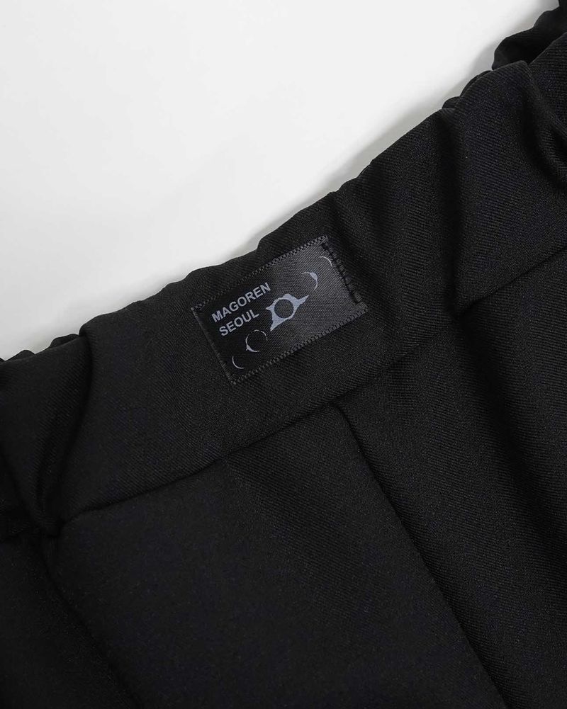 Balloon Mini Shorts Black