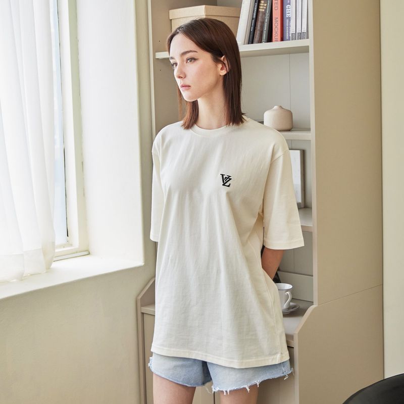 VZ 3D Logo T-Shirts / Cream