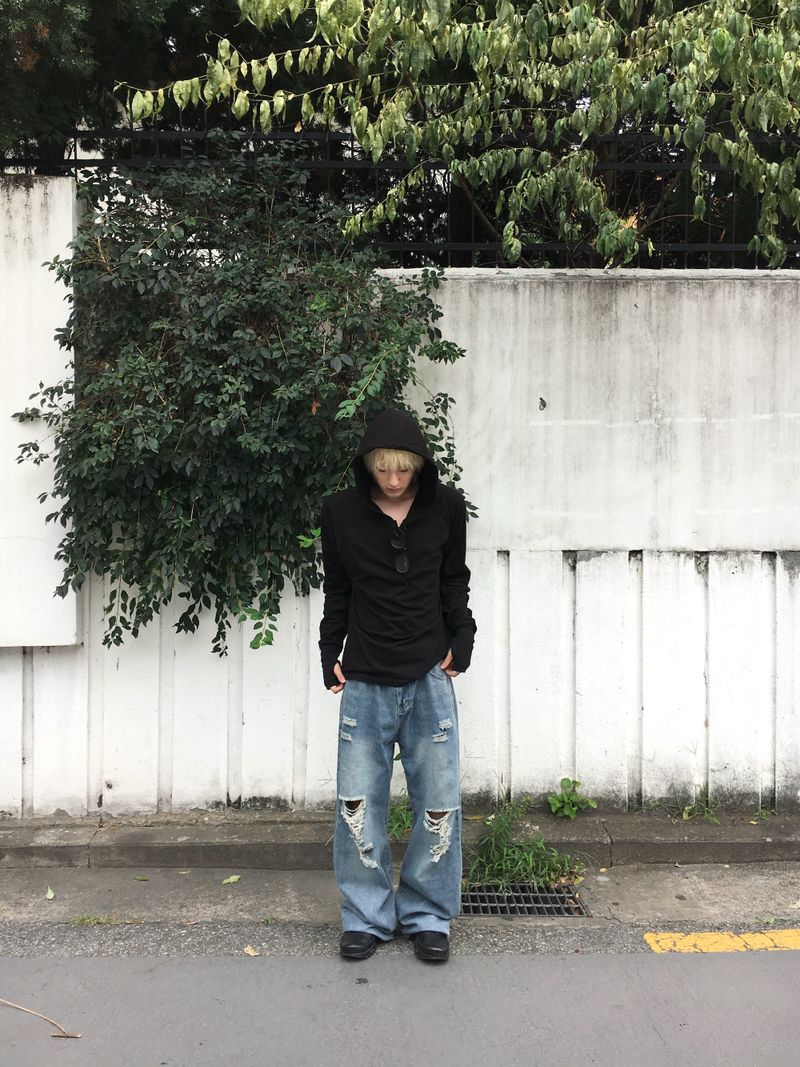Penser Distressed Denim Pants
