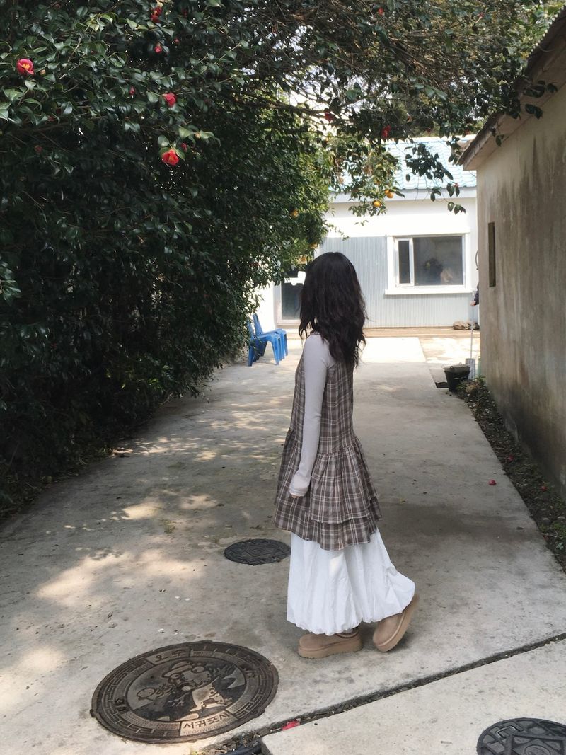 Daily Wide Balloon Skirt (2c)  