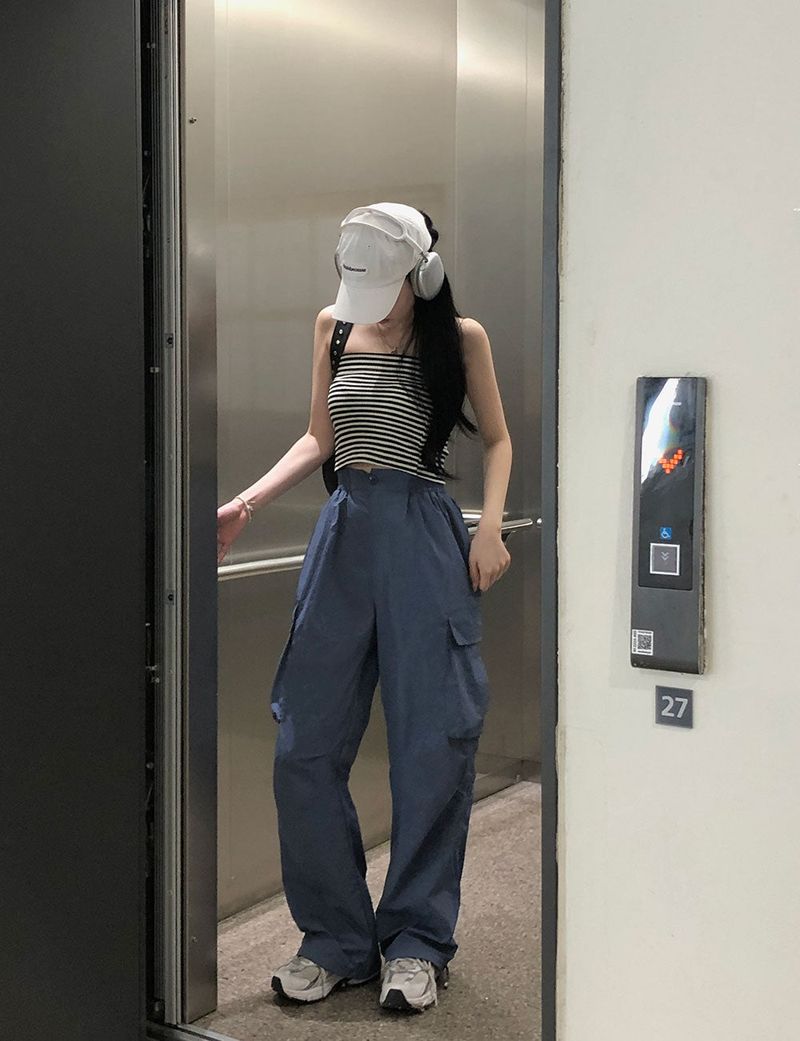  [Short, Long / Two-Way] PARASUIT STRING CARGO PANTS