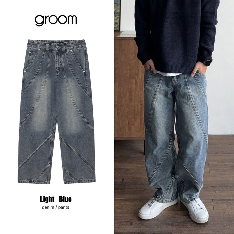 Dear wide denim (3color)