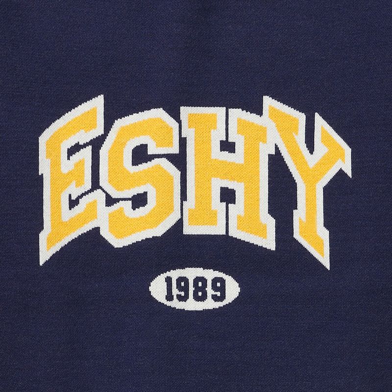Porteño ESHY Jacquard Knit_Navy