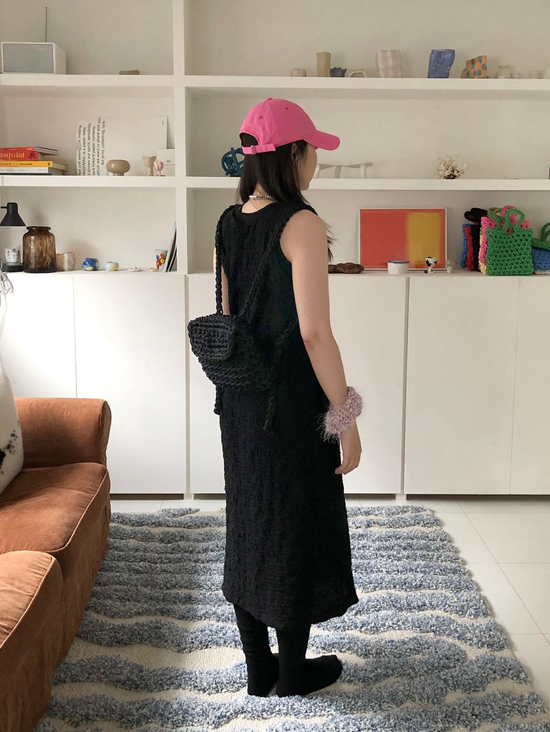 chunky backpack (black)