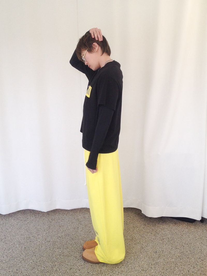 BIG SWEATPANTS - YELLOW