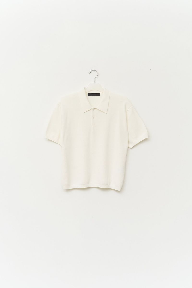 Matthew Button Collar Knit