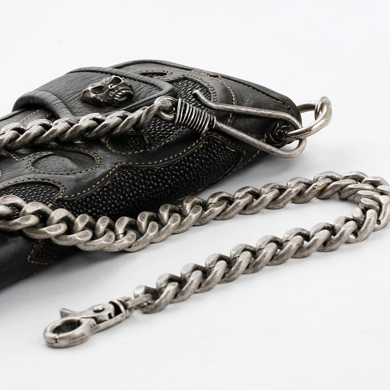 SVC-537 Antique Gold & Silver Short Basic Trouser Chain