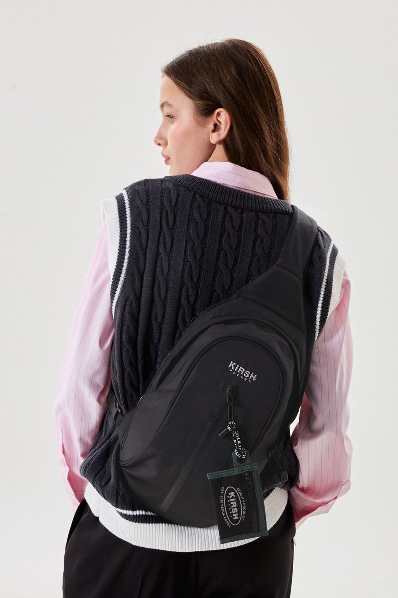 POCKET STRAP POINT COIN BAG [BLACK]
