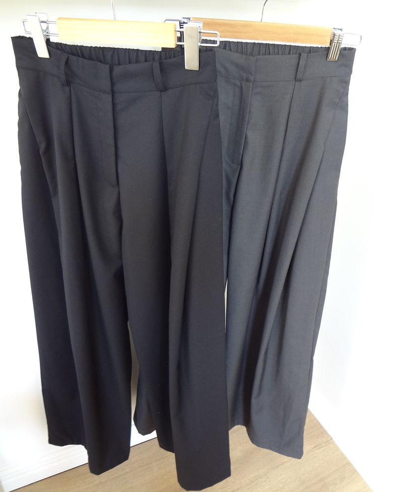 [MADE] Recall Double Pintuck Wide Slacks