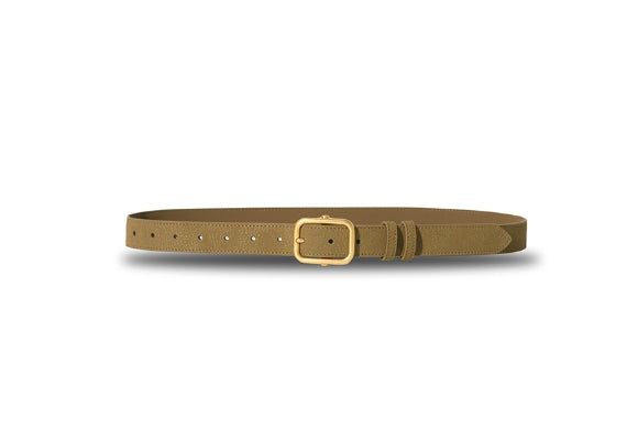 Cloney Square Leather Belt