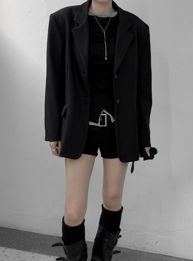 mnem（ムネム）の「Ront Scrunchie Set Overfit Jacket（Jackets/Outerwear）」