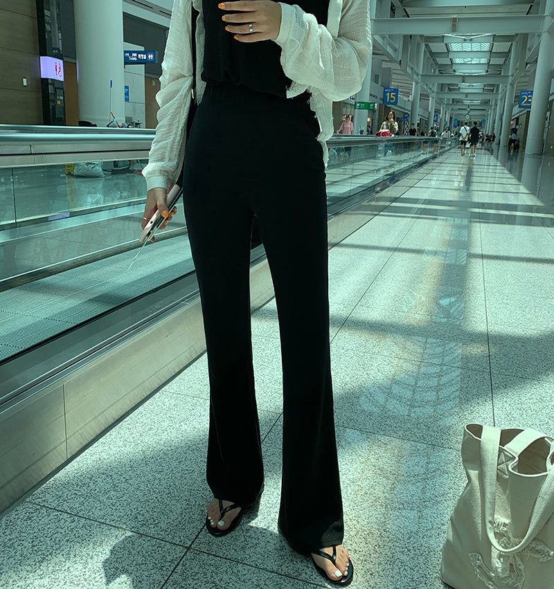 [MADE] Airport banding long pants