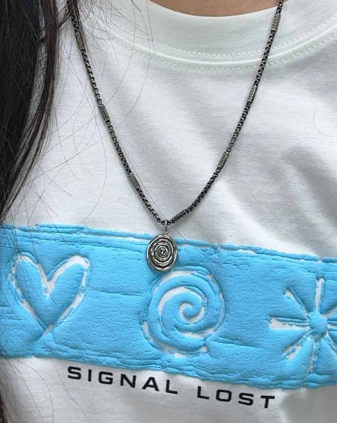 Ether Spiral Chain Necklace
