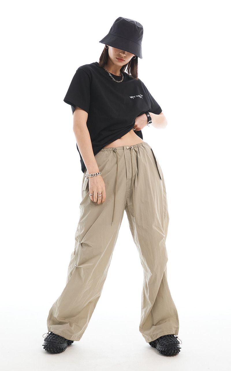 EACH DIFFER(イーチディファー)の「HIDDEN BUTTON PANTS_KHAKI(Pants)」