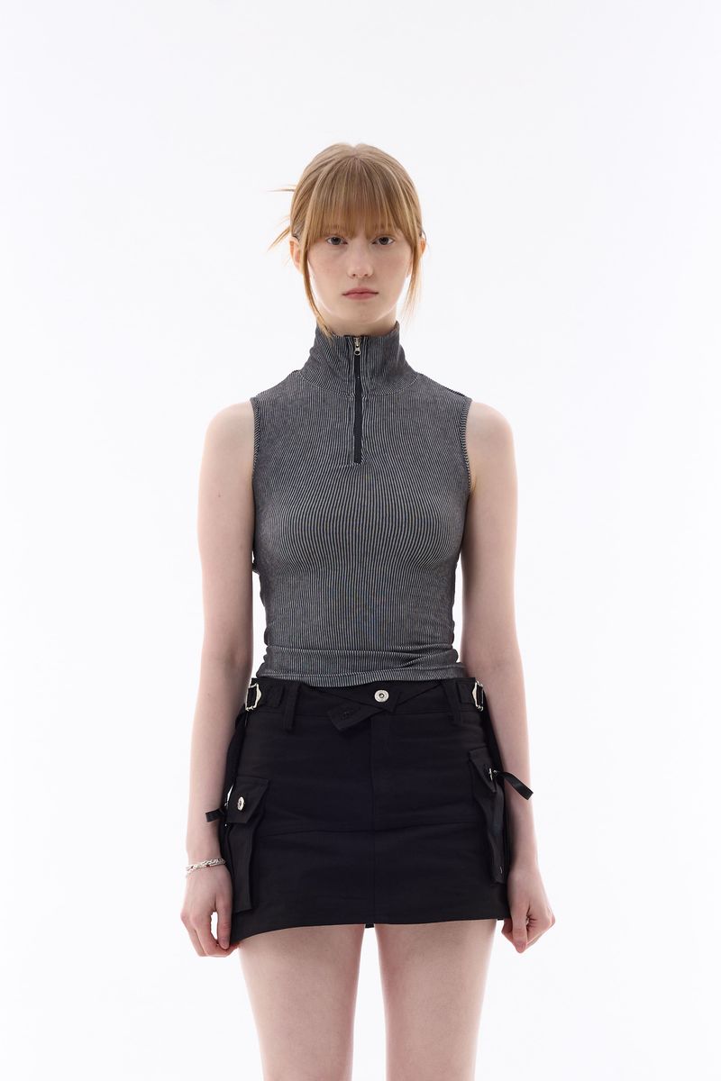 ARIKIM（アリキム）の「JOSEE HALF ZIP-UP / CHARCOAL（Tops）」