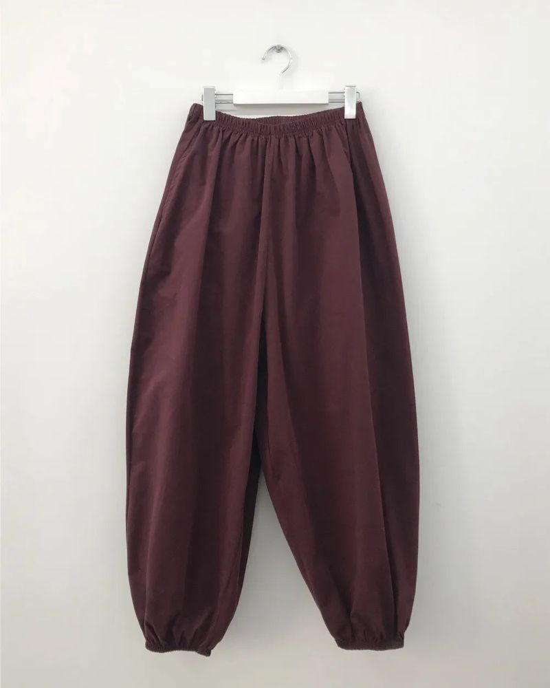 Ponpon Balloon Banding Pants (4color)