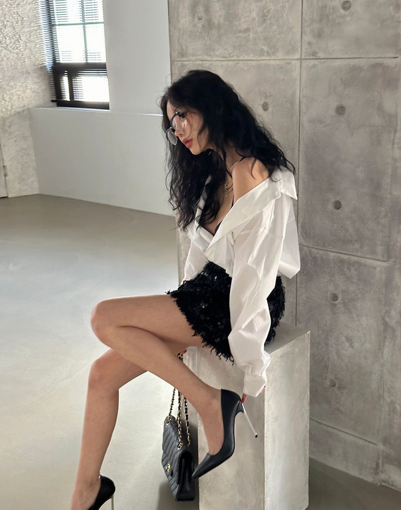 Delight-J（ディライトジェイ）の「One Pocket Slit Basic Shirt（Tops）」