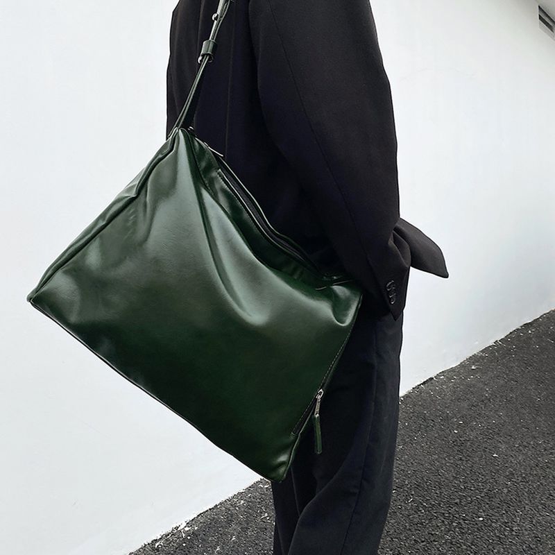 Leather Plank Cross Bag (2 colors/ DP36909)
