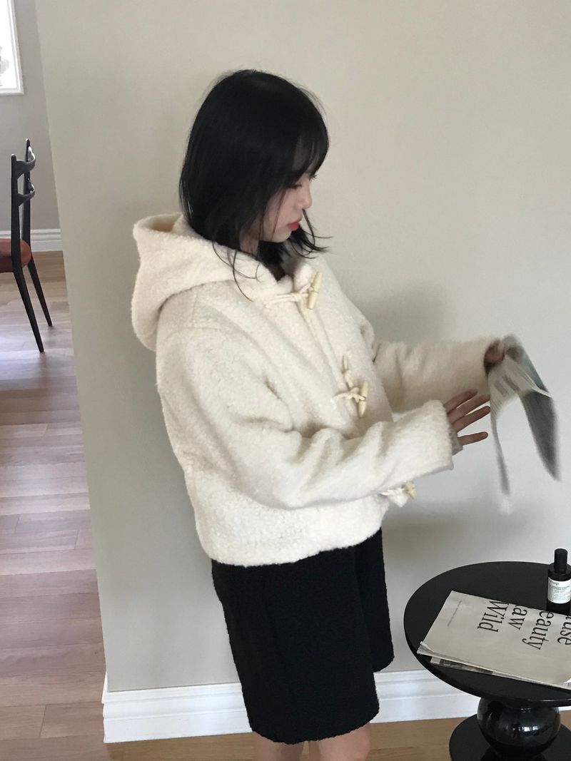 Emery short duffle coat