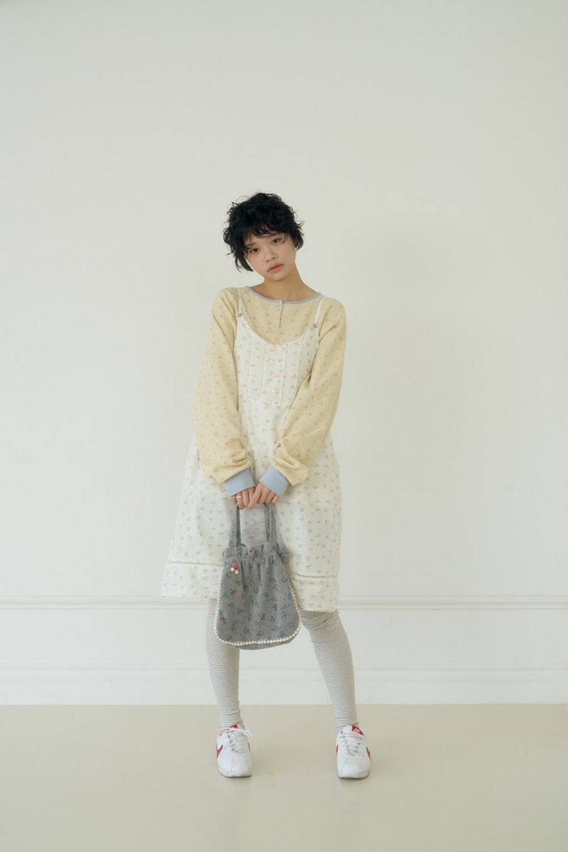 BONBON MINI BAG (GREY)