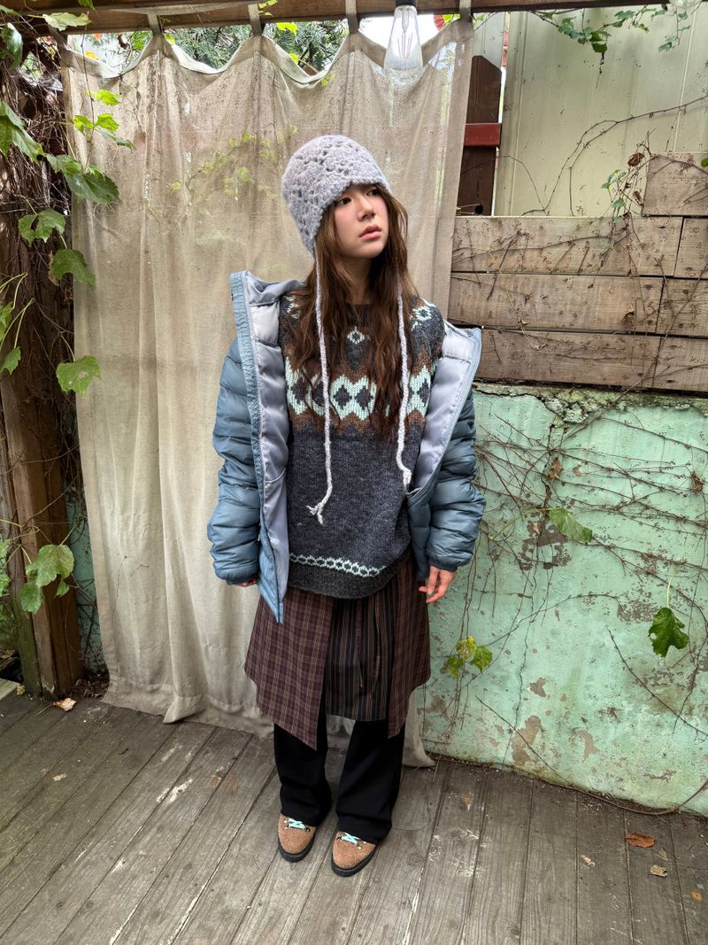 wellon light padding jumper 