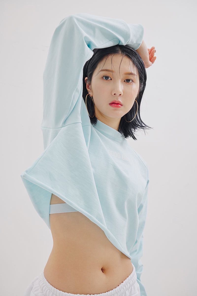 A GOOD DAY(ア グッドデイ)の「FLY AGD CROP-T (SKY)(Tops)」
