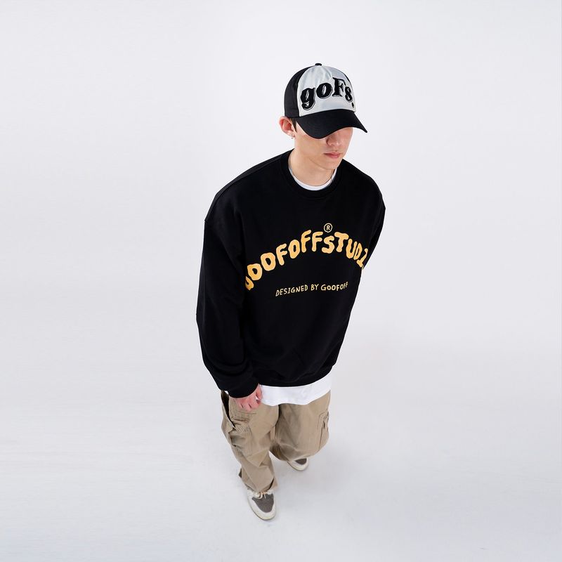 GOOFOOFSTUDIO LOGO CAP - ( Black )