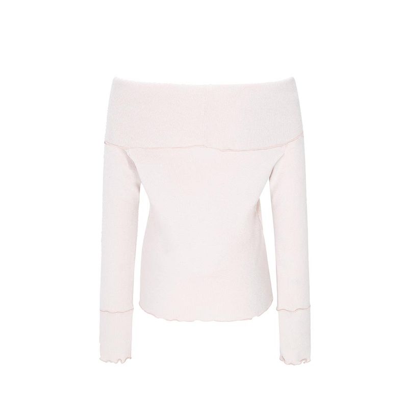 CLOUDY OFF SHOULDER-PINK