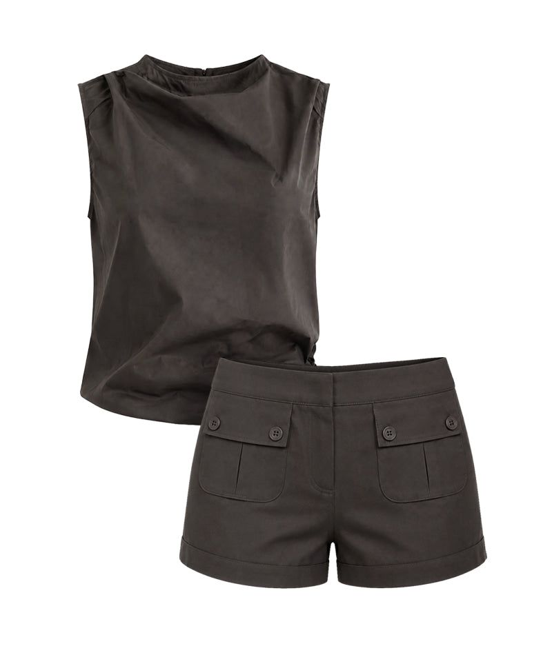 Cozy&Kitsch（コージーアンドキッチ）の「Nessa Tailored Blouse & Pants Set（Setup）」