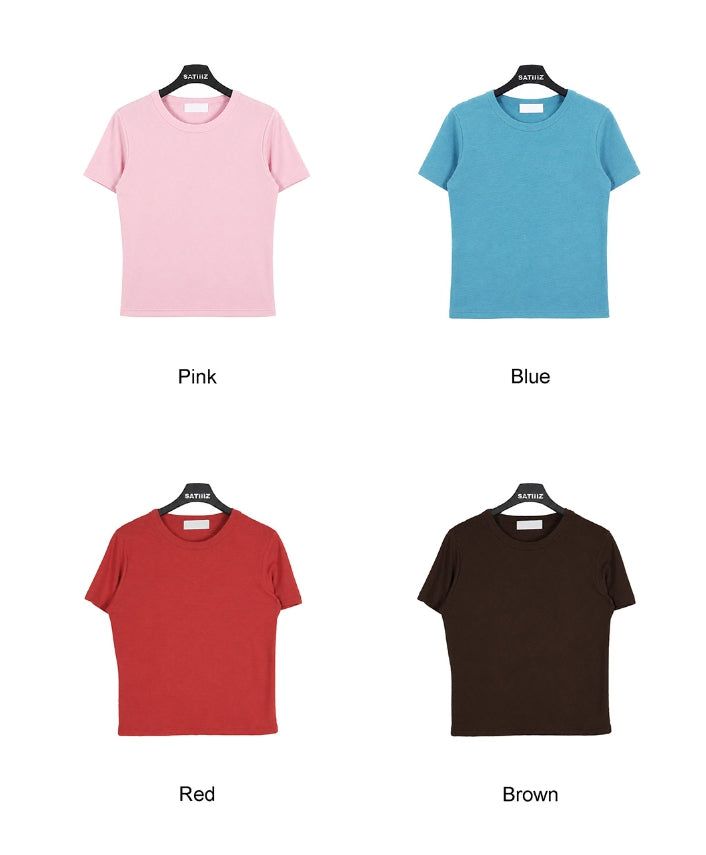 Erin Tencel Crop Short Sleeve Tee