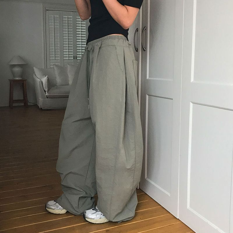 BEIDELLI（ベイデリー）の「[MADE] Dump, folding nylon wide pants（Pants）」