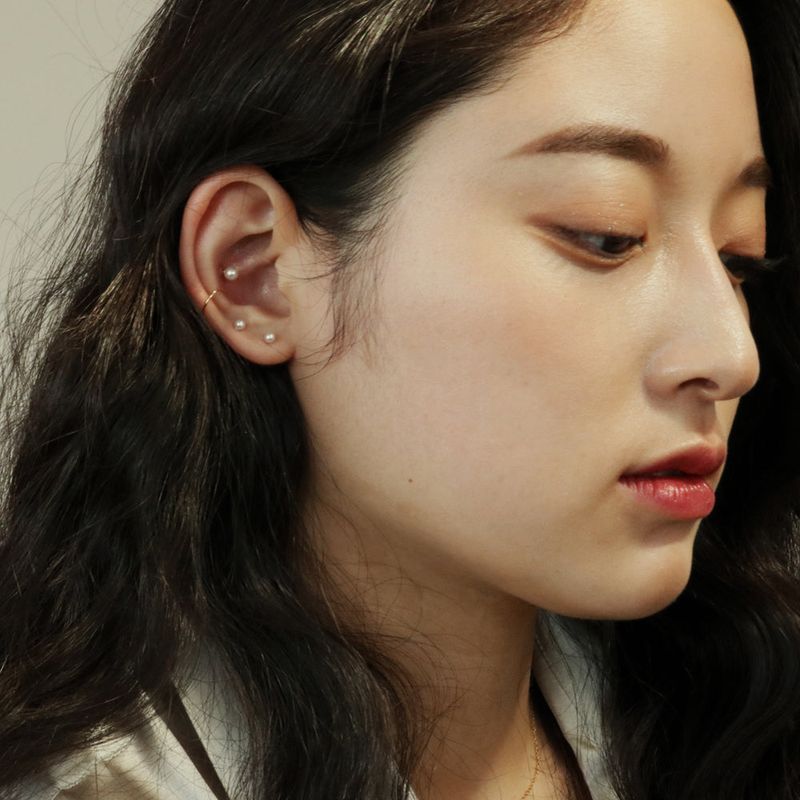 [single earcuff]14K GOLD-FILLED EARCUFF
