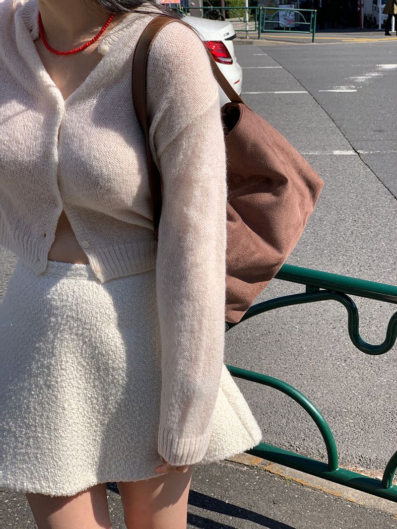 [MADE] Hashh wool round cardigan