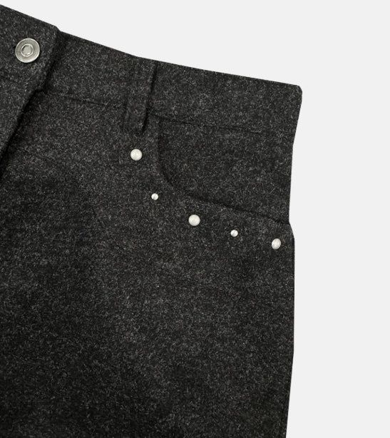Fair Studded Wool Shorts