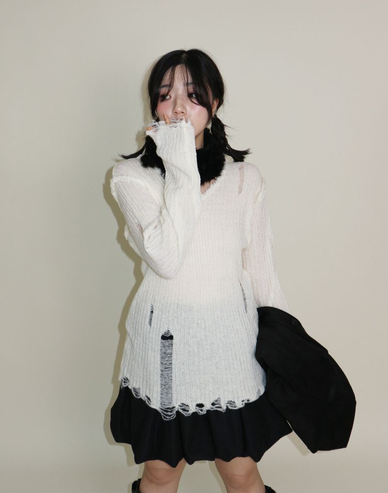 Cush Banding Pumpkin Balloon Mini Skirt