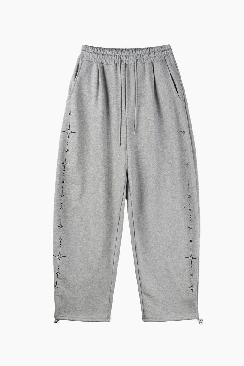 Ethnic balloon sweatpants