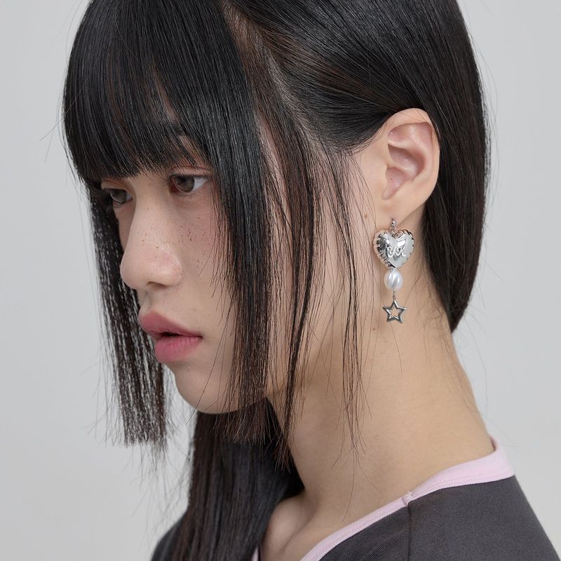 WaiKei(ワイケイ)の「Balloon Star Heart Earrings(Accessories)」