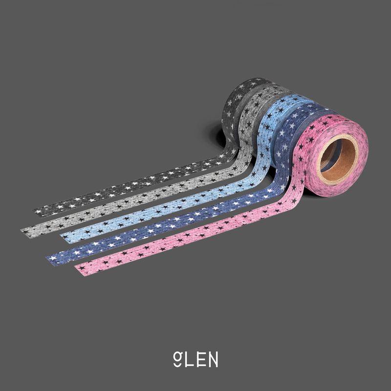 GLENの「ニットスター和紙テープ (5Colors)(雑貨/ステーショナリー)」