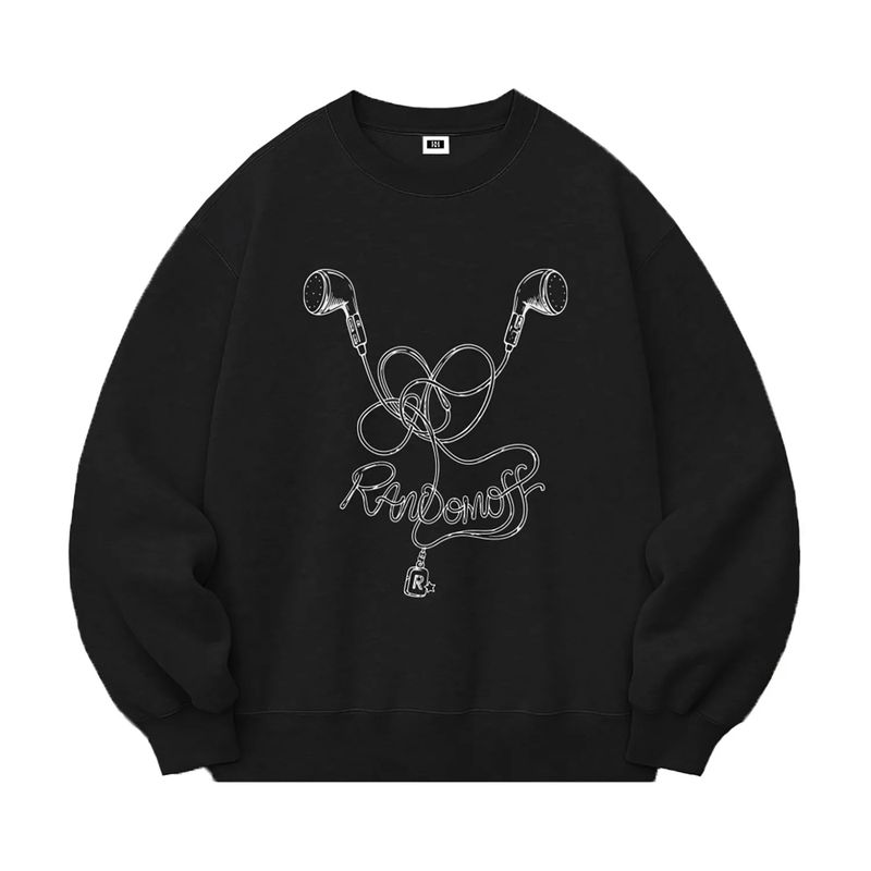 TANGLED EARPHONE SWEATSHIRT (3color)